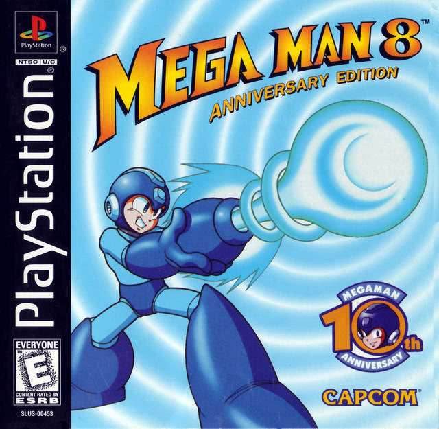 Mega Man 8 Anniversary Edition (Playstation) - Game Manual Only