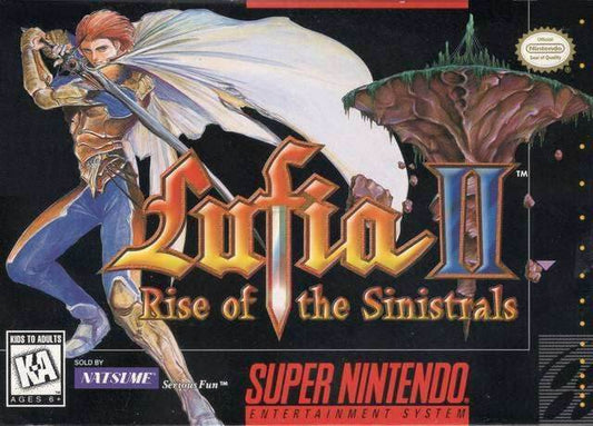 Lufia II The Rise of Sinistrals (Super Nintendo) - Game Manual Only