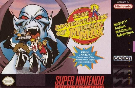 Adventures of Mighty Max (Super Nintendo) - Game Manual Only