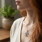 Persephone Opal Tree of Life Necklace