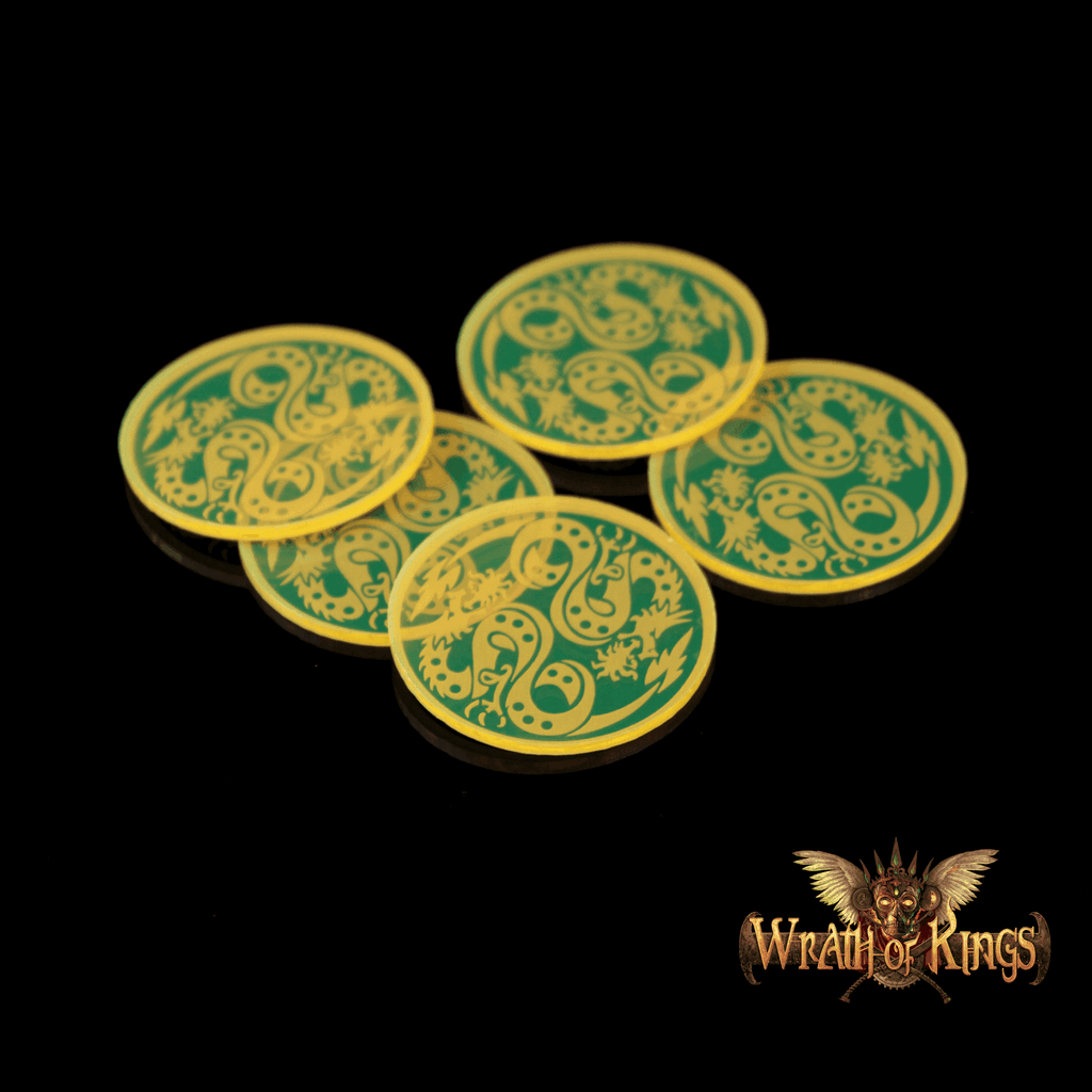 Wrath of Kings Faction Objective Markers - Goritsi