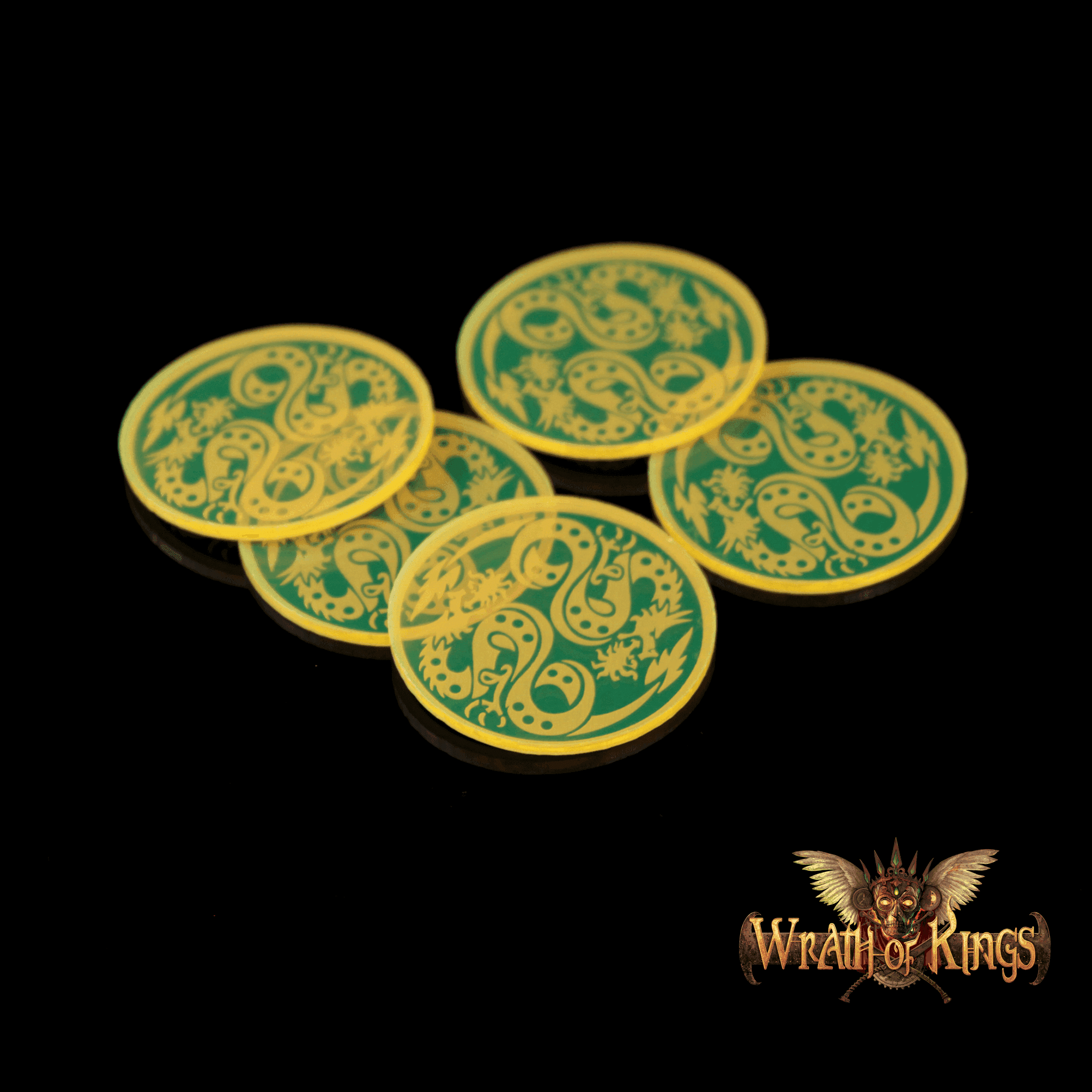Wrath of Kings Faction Objective Markers - Goritsi