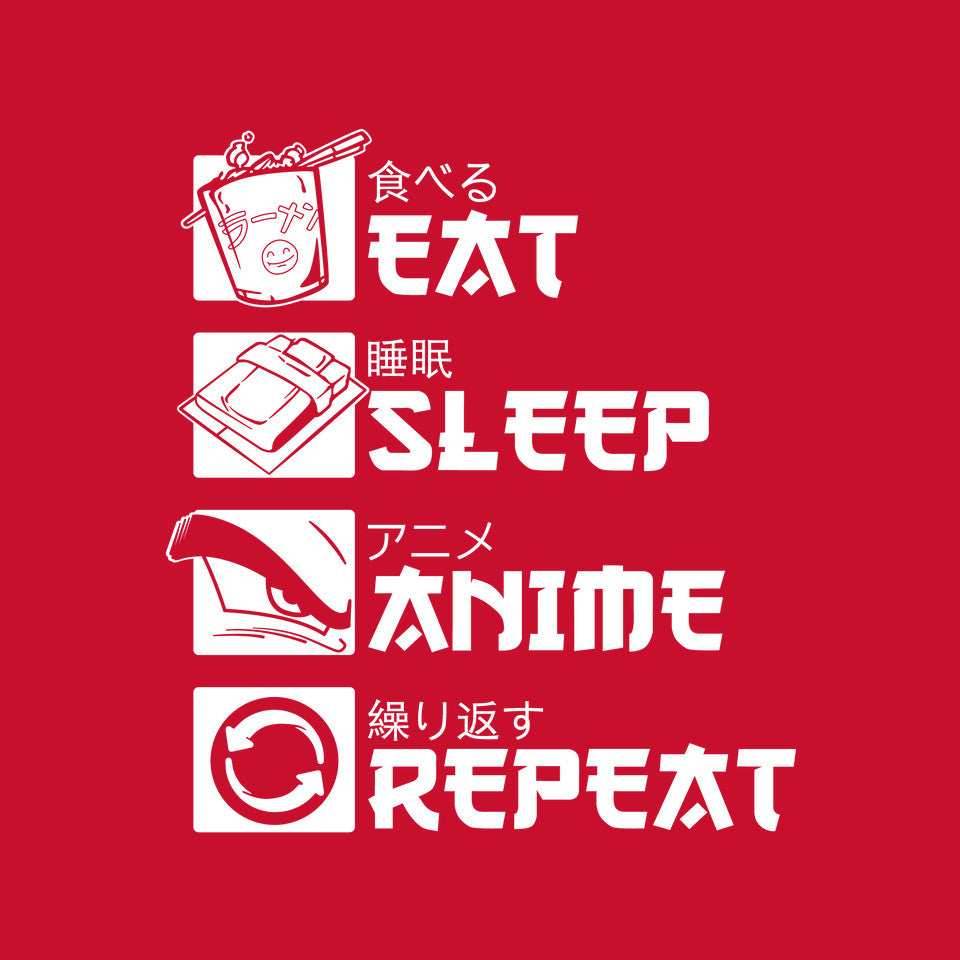 Rinse and Repeat - None / Red / 13x13