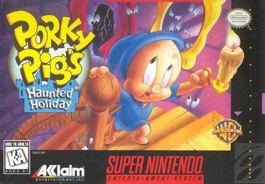Porky Pig's Haunted Holiday (Super Nintendo) - Game Manual Only