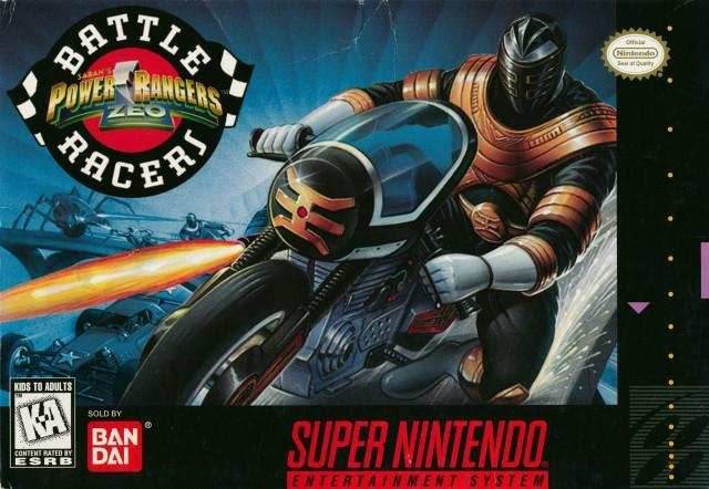 Power Ranger Zeo Battle Racers (Super Nintendo) - Game Manual Only
