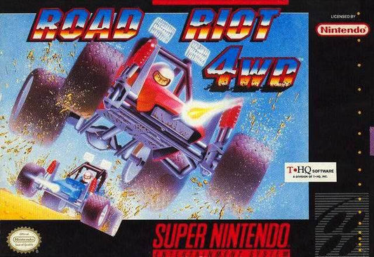 Road Riot 4WD (Super Nintendo) - Game Manual Only