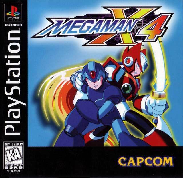 Mega Man X4 (Playstation) - Game Only