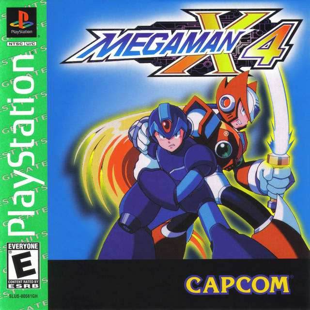 Mega Man X4 (Greatest Hits) (Playstation) - Game Manual Only