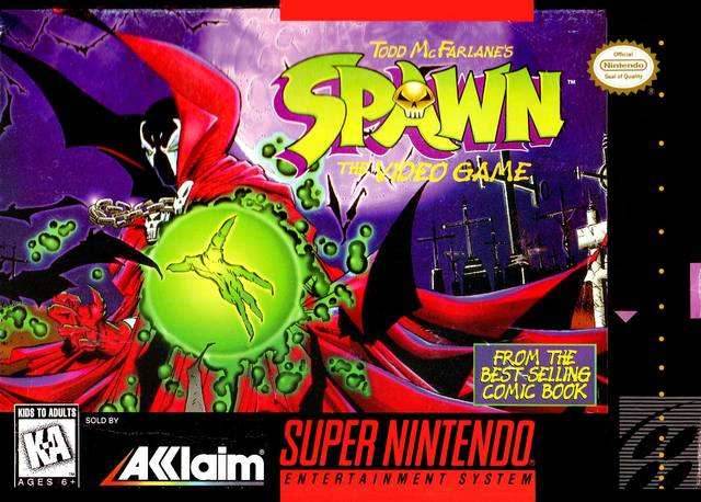 Todd McFarlane's Spawn: The Video Game (Super Nintendo) - Game Manual Only