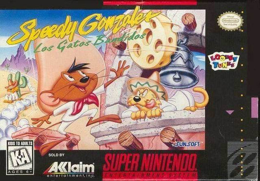 Speedy Gonzales Los Gatos Bandidos (Super Nintendo) - Game Manual Only