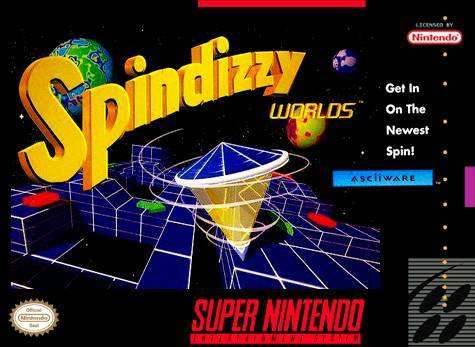 Spindizzy Worlds (Super Nintendo) - Game Manual Only