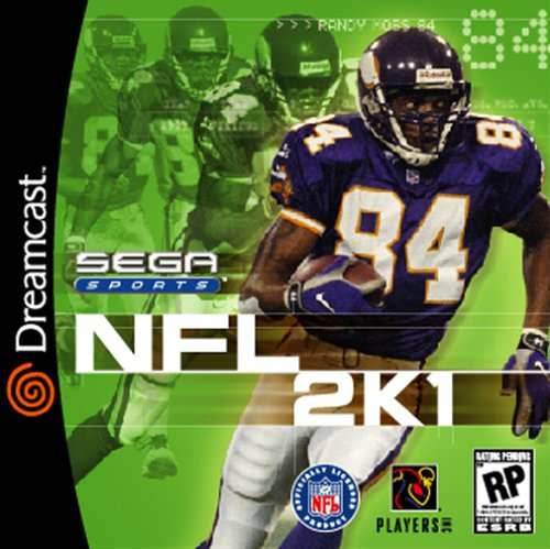 NFL 2K1 (Sega Dreamcast) - Game Manual Only
