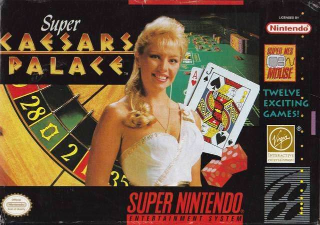 Super Caesars Palace (Super Nintendo) - Game Manual Only