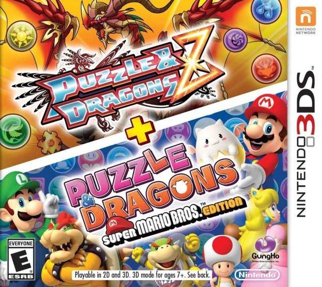 Puzzle & Dragons Z + Puzzle & Dragons: Super Mario Bros. Edition (Nintendo 3DS) - Game Manual Only