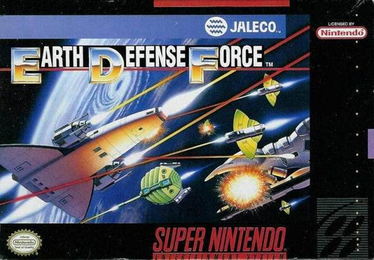 Earth Defense Force (Super Nintendo) - Game Manual Only