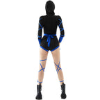 Halloween Female Samurai COS Uniform