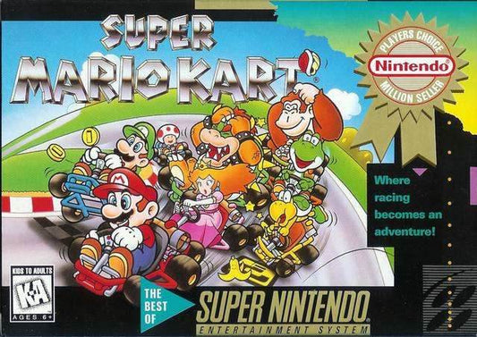 Super Mario Kart Player's Choice (Super Nintendo) - Game Manual Only
