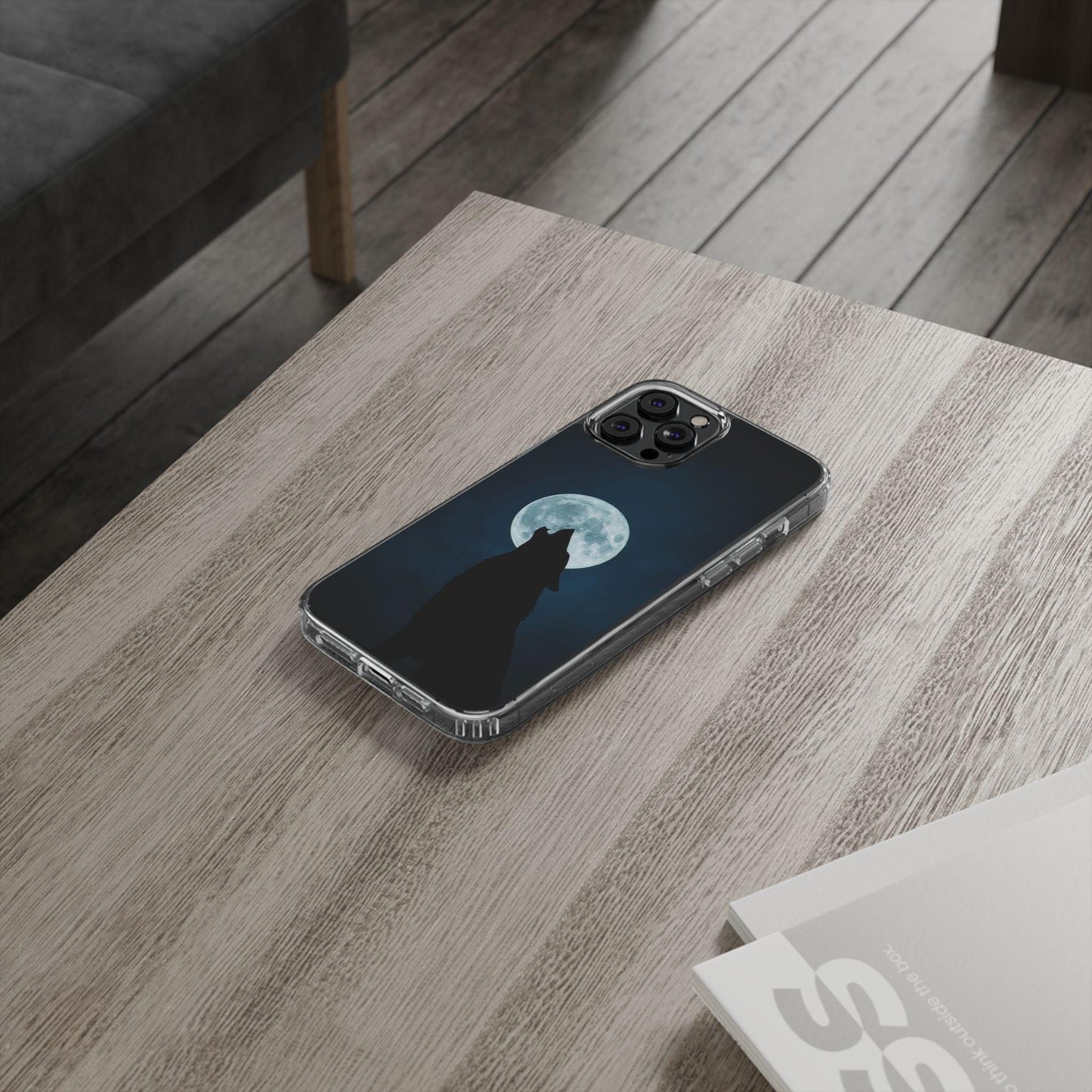 Full Moon and Wolf Clear Cases