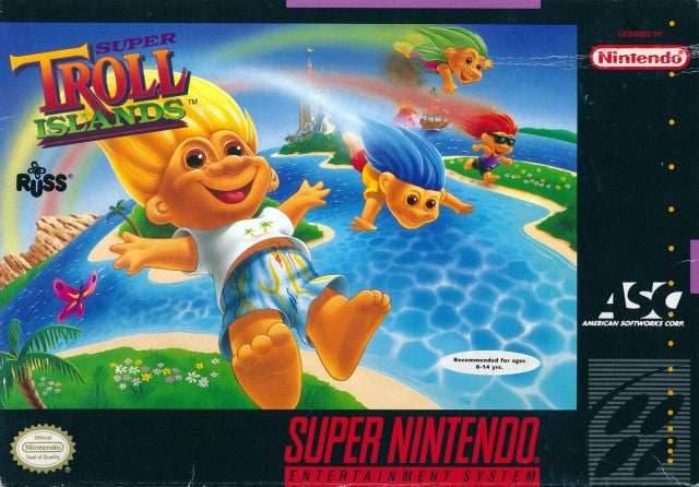 Super Troll Island (Super Nintendo) - Game Manual Only