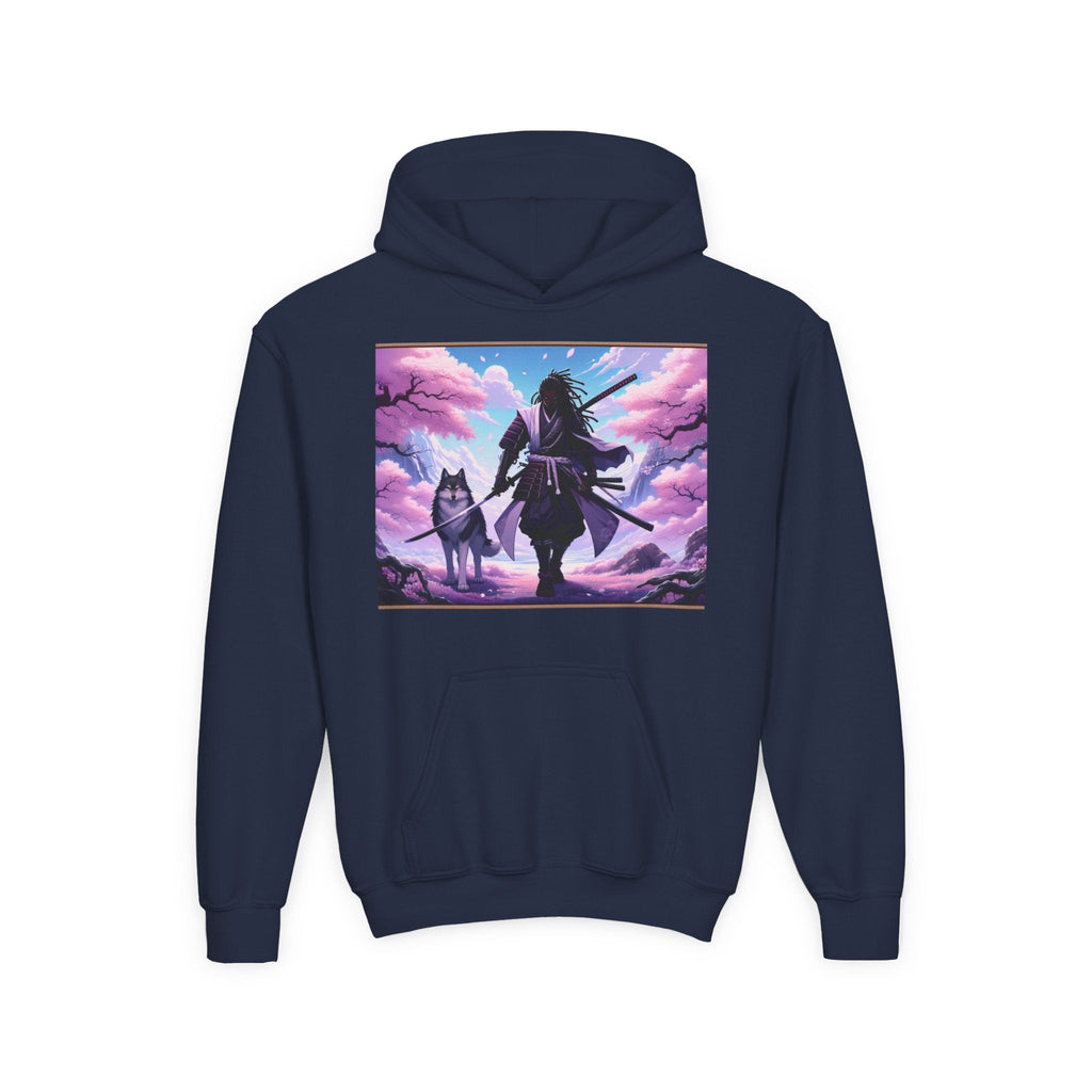 Walking The Wolves to Battle Youth Hooded Sweatshirt