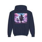 Walking The Wolves to Battle Youth Hooded Sweatshirt