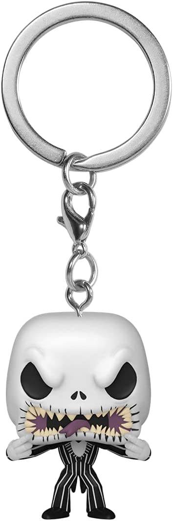 Funko Keychain: Nightmare Before Christmas - Jack (Scary Face) Vinyl Figure - 