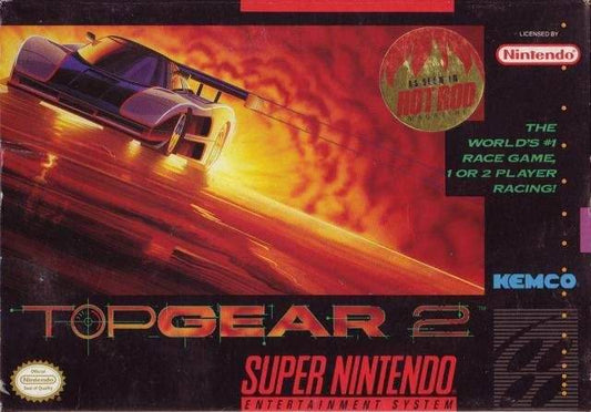 Top Gear 2 (Super Nintendo) - Game Manual Only