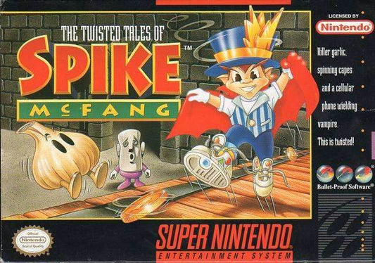 The Twisted Tales of Spike McFang (Super Nintendo) - Game Manual Only