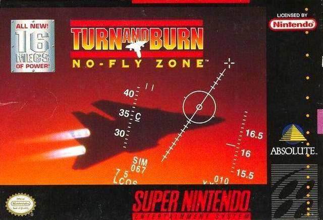 Turn and Burn No Fly Zone (Super Nintendo) - Game Manual Only