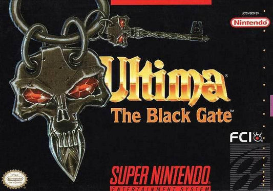 Ultima: The Black Gate (Super Nintendo) - Game Manual Only