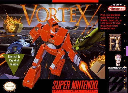 Vortex (Super Nintendo) - Game Manual Only