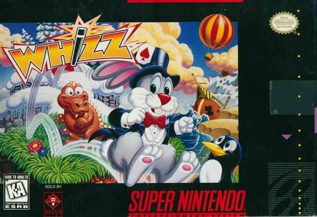 Whizz (Super Nintendo) - Game Manual Only