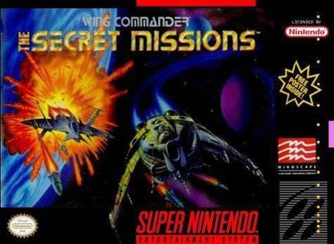 Wing Commander Secret Missions (Super Nintendo) - Game Manual Only