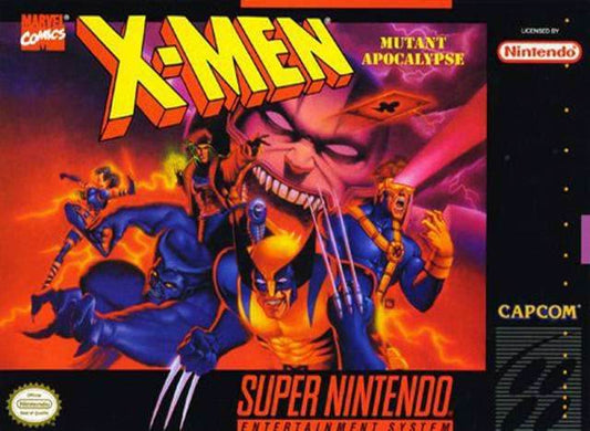 X-Men Mutant Apocalypse (Super Nintendo) - Game Manual Only