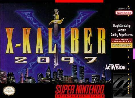 X-Kaliber 2097 (Super Nintendo) - Game Manual Only
