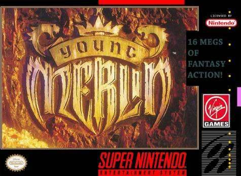Young Merlin (Super Nintendo) - Game Manual Only