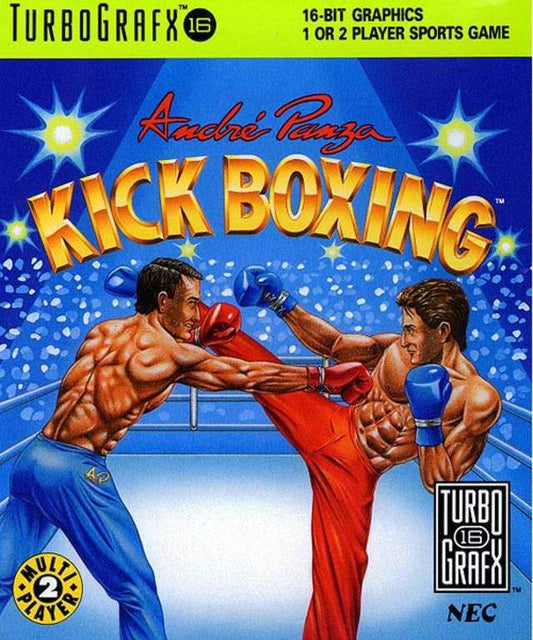 Andre Panza Kick Boxing (TurboGrafx-16) - Game Manual Only