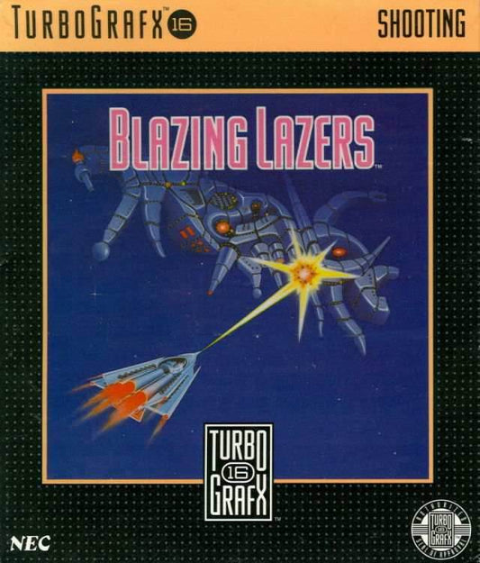 Blazing Lazers (TurboGrafx-16) - Game Manual Only