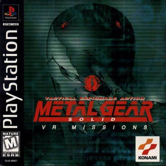 Metal Gear Solid VR Missions (Playstation) - Game Manual Only