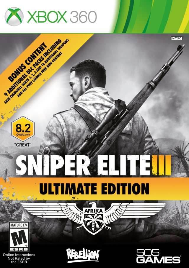 Sniper Elite III: Ultimate Edition (Xbox 360) - Game Manual Only