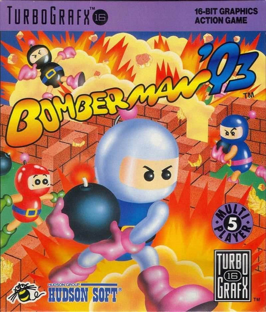 Bomberman '93 (TurboGrafx-16) - Game Manual Only