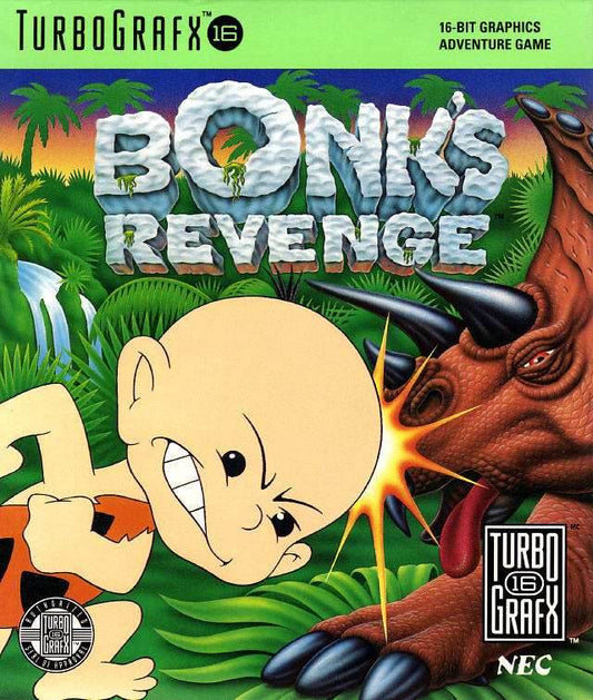 Bonk's Revenge (TurboGrafx-16) - Game Manual Only