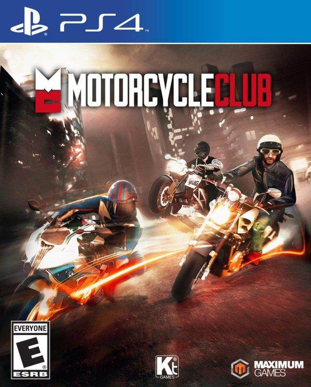 Motorcycle Club (Playstation 4) - Game Manual Only