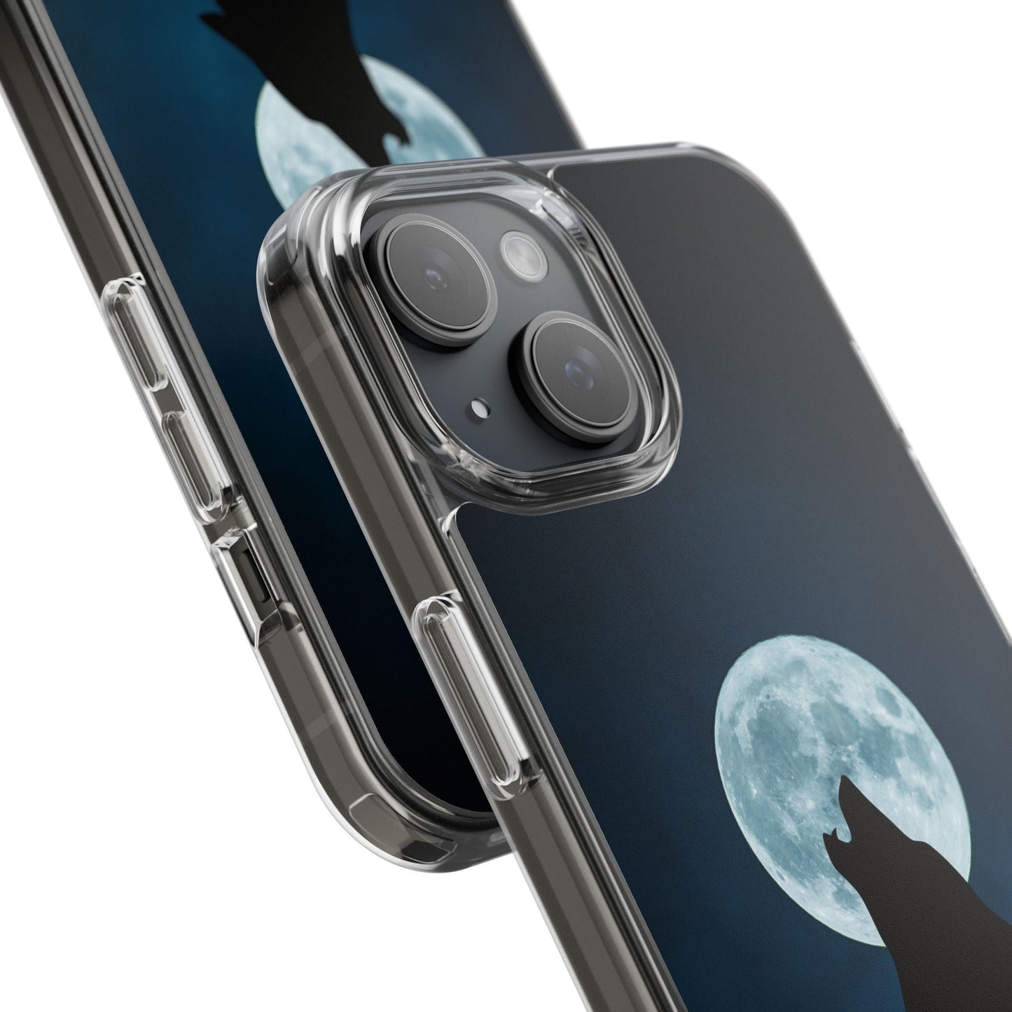 Full Moon and Wolf Clear Cases