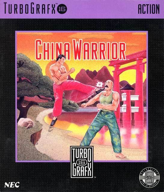 China Warrior (TurboGrafx-16) - Game Manual Only