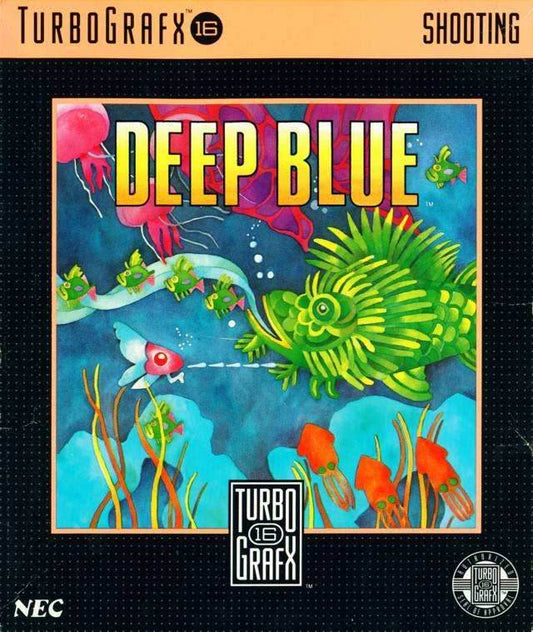 Deep Blue (TurboGrafx-16) - Game Manual Only
