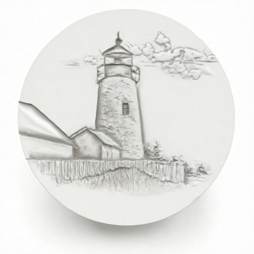 Stone Lighthouse Drink Coasters