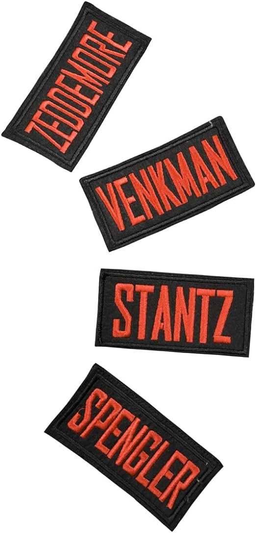 Mad Engine Ghostbusters Dress with 4 Interchangeable Name Patches - S