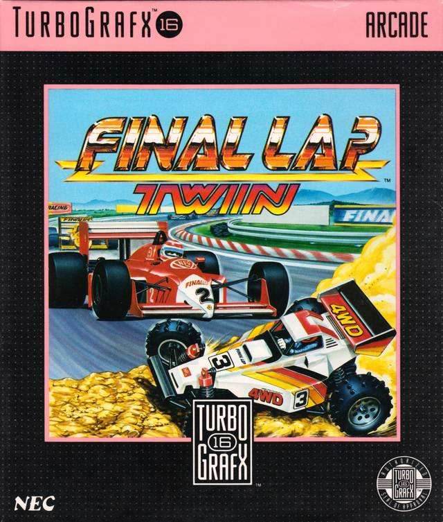 Final Lap Twin (TurboGrafx-16) - Game Manual Only