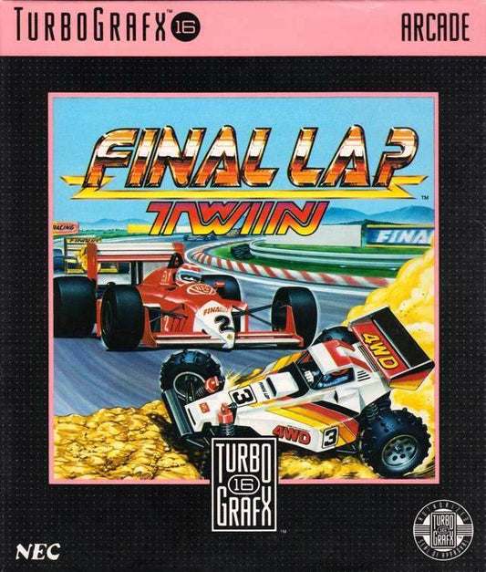 Final Lap Twin (TurboGrafx-16) - Game Manual Only